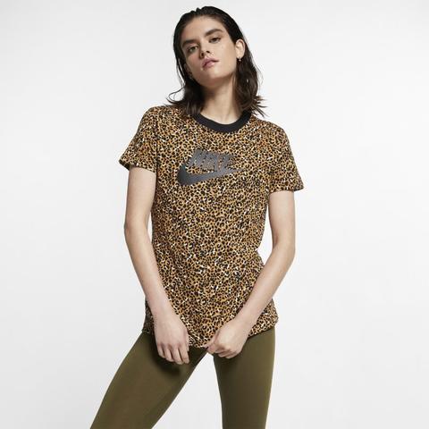nike leopard print shirt