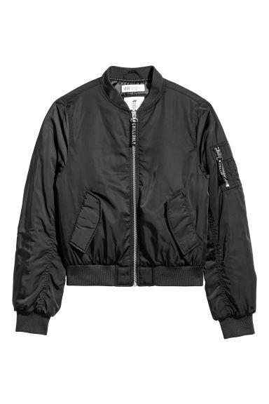 H & M - Bomber - Nero