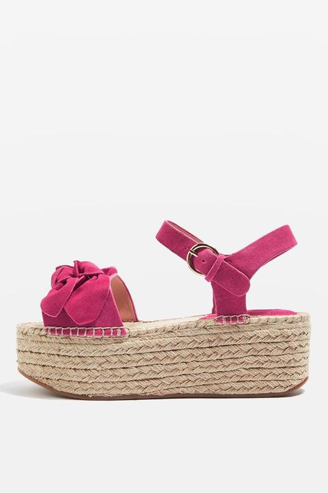 Wendy Bow Wedge Espadrilles