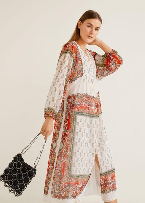 Vestido Estampado Paisley