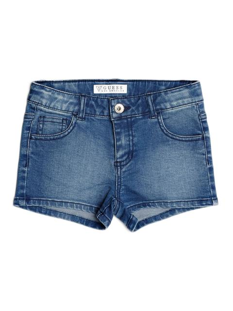 Short In Denim Di Cotone