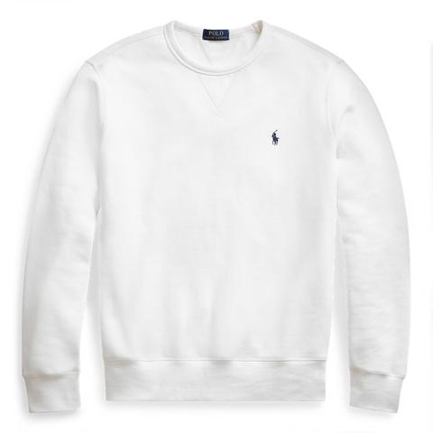 fleece crewneck sweatshirt
