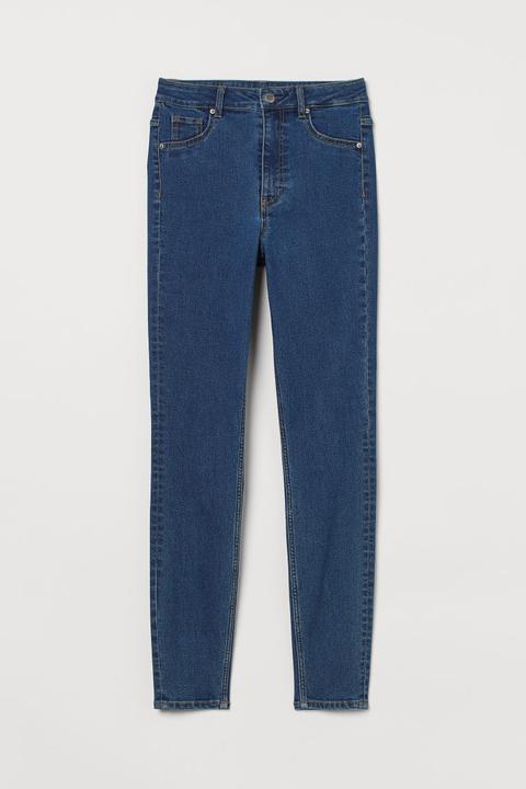 Curvy Ultra High Jeggings - Azul