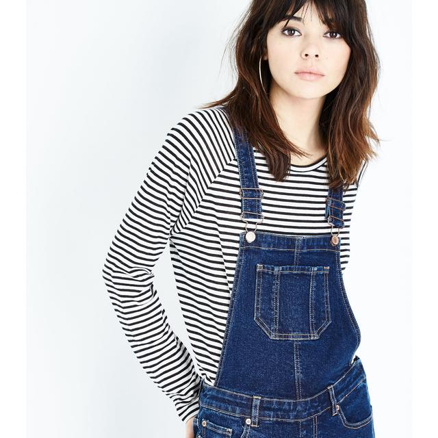 Blue Rinse Wash Slim Leg Denim 