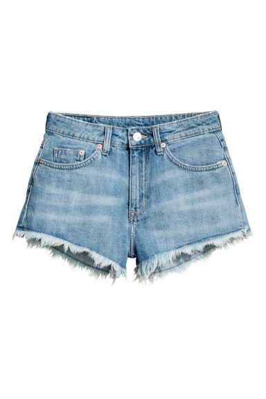 H & M - Shorts In Denim - Blu