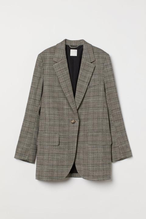 Blazer Oversize - Gris