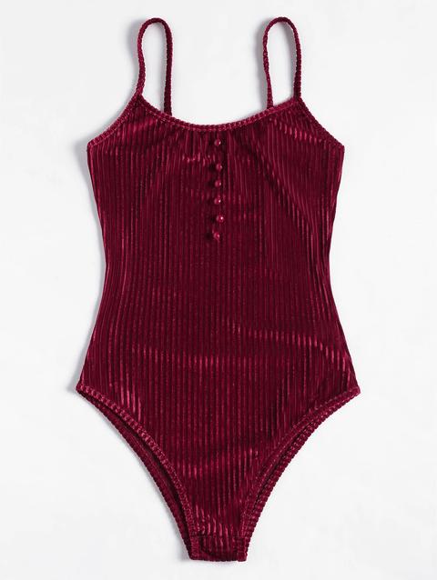 Bodysuit Con Bottoni