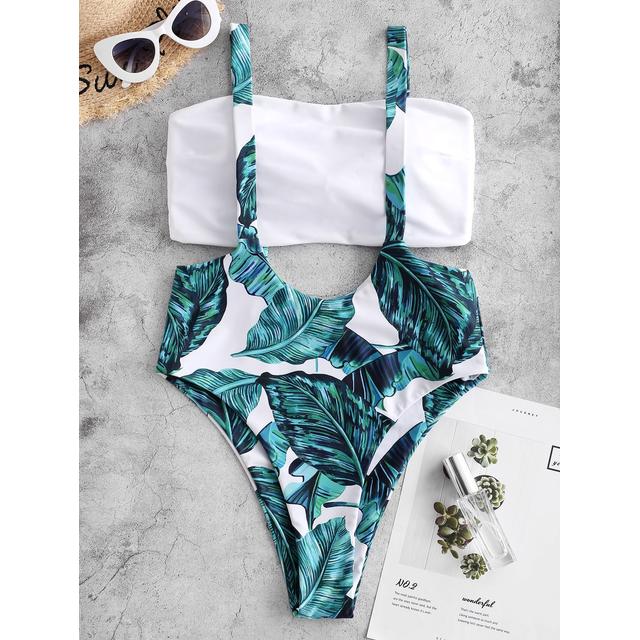 zaful suspender bikini