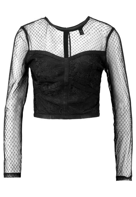 New Look Go Crop Camicetta Black