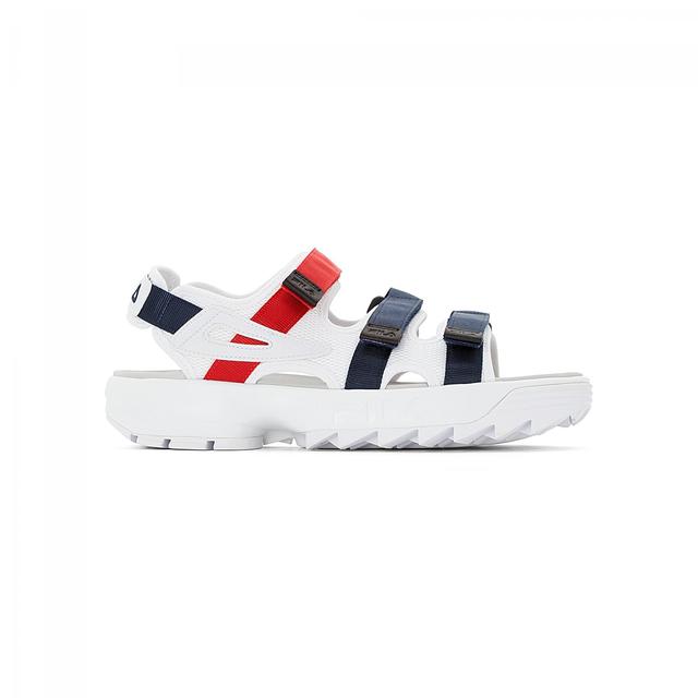 fila red sandals