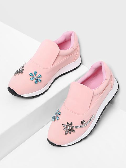Scarpe Da Ginnastica Con Strass
