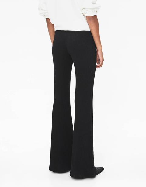 Pantalon Coupe Flare À Lacets