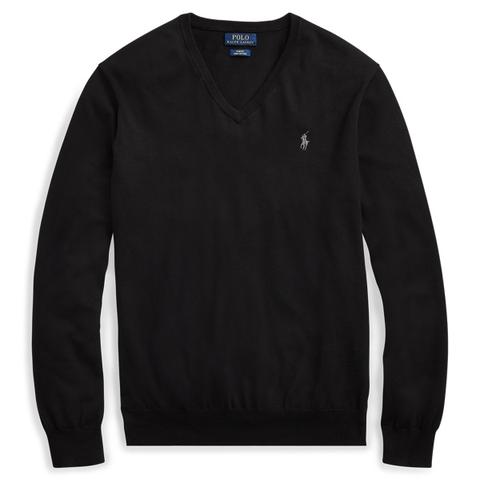 Pull Cintré À Col En V En Coton