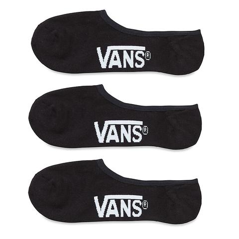 Vans Calcetines Invisibles Classic (3 Pares) (black) Hombre Negro