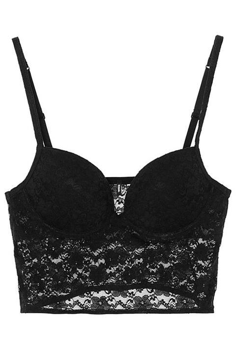 Reggiseno Bustier Push-up Moscow In Pizzo