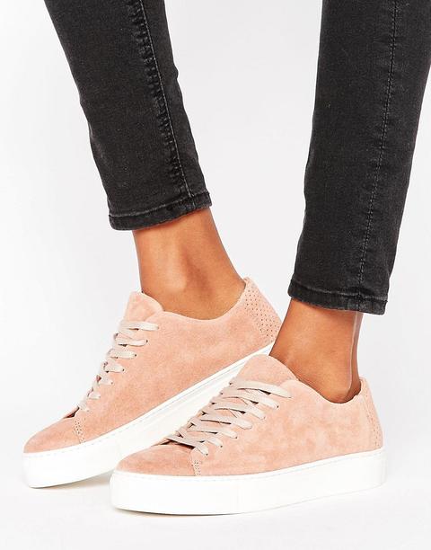 Selected - Donna New - Sneakers Scamosciate - Rosa