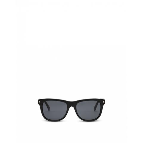 Quadratische Sonnenbrille Mit Logo Lettering