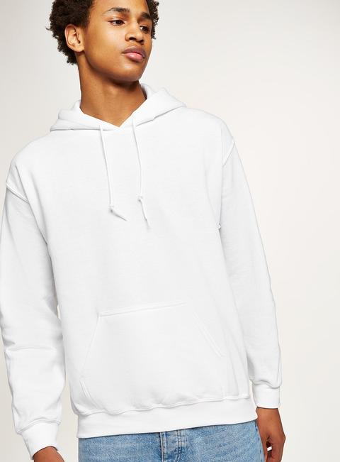 white overhead hoodie