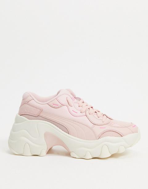 Zapatillas De Deporte Con Cuña En Rosa Pulsar De Puma