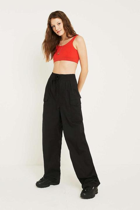 Urban Renewal Vintage Originals - Cargohose Mit Kordelzug In Schwarz - Damen A4040
