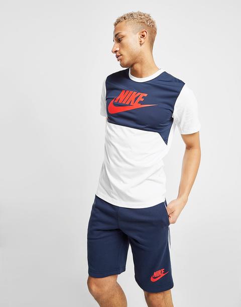 Nike Hybrid Fleece Shorts - Blue - Mens 