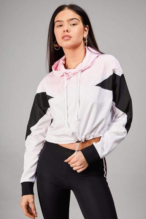 Malmo Crop Hood - Pink