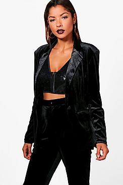 Premium Velvet Suit Blazer