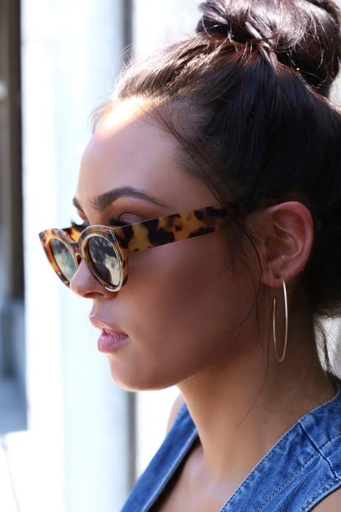 Damn Gina Tortoise Cat-eye Sunglasses