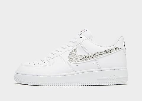 air force 1 just do it white womens