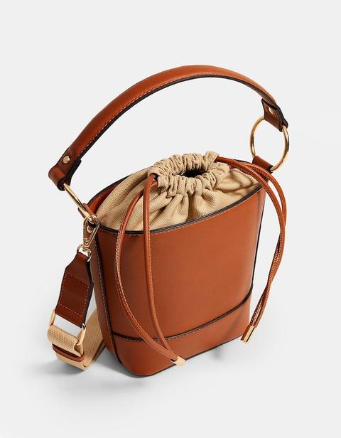 camel bucket bag