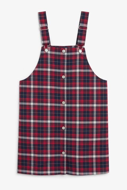 monki pinafore dress