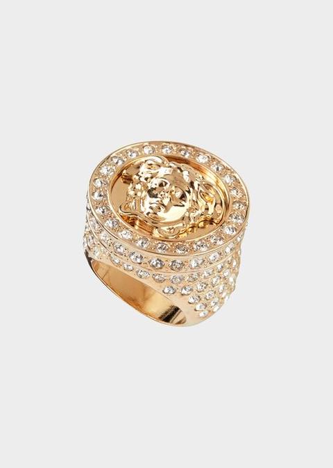 Anello Tempestato Di Cristalli