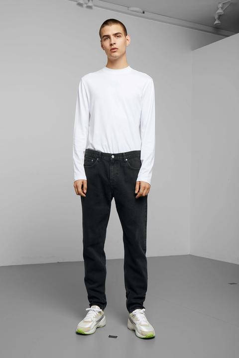 Bobbin Cropped Tuned Black Jeans