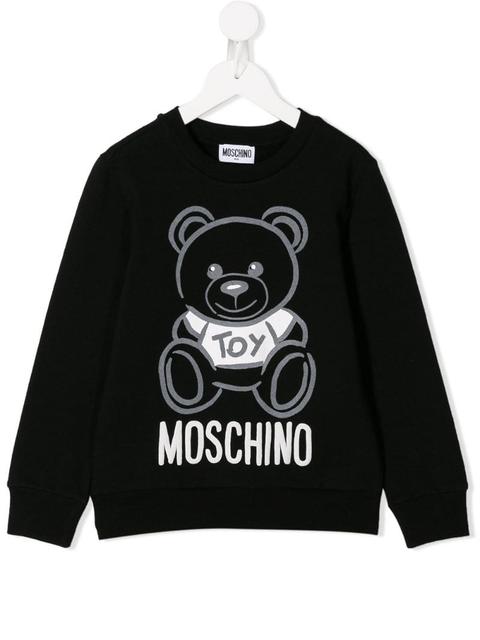 Moschino Kids - Teddy Bear Print Sweatshirt from Farfetch on 21 