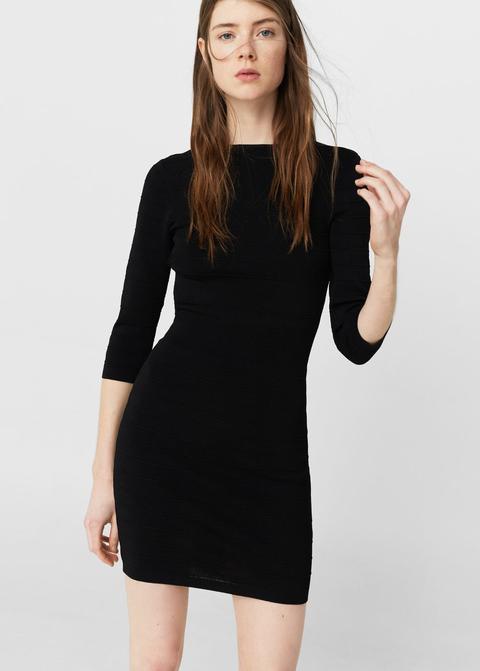 Vestido Punto Entallado