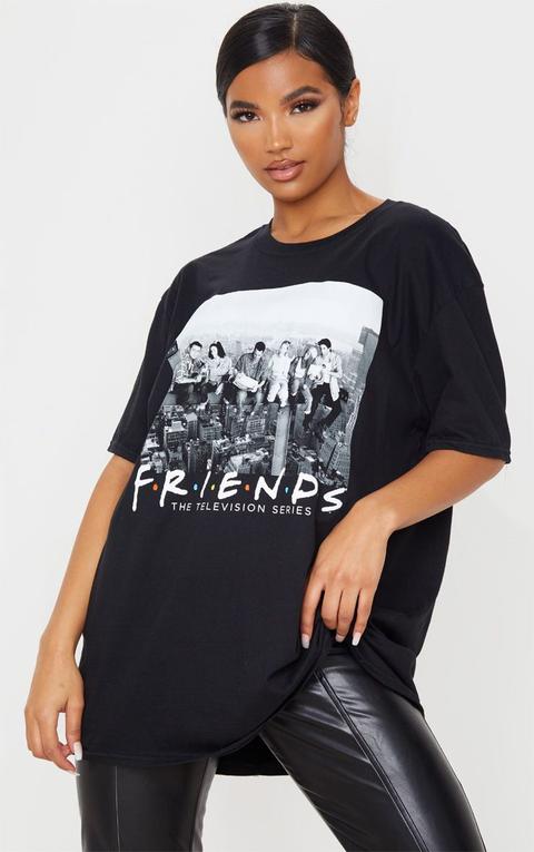 Black Friends New York Oversized T Shirt