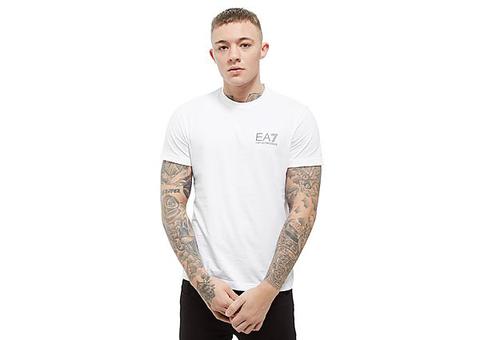 Emporio Armani Ea7 Core Short Sleeve T-shirt - White - Mens