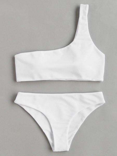 Conjunto De Bikini De Un Hombro