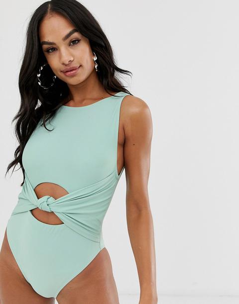 mint green swimwear