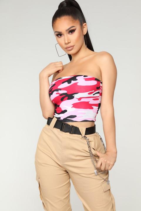 Essential Bandeau - Pink/combo