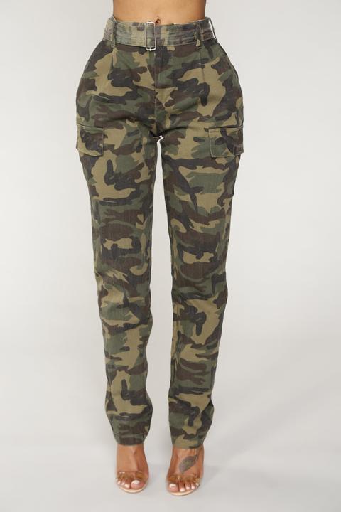 Now You See Me Camo Pants - Camo