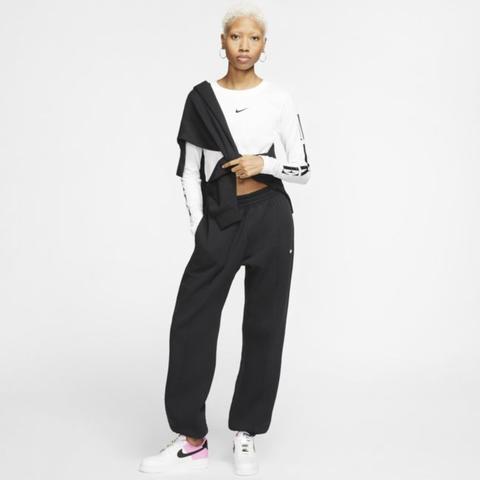 Nike Sportswear Essential Collection Pantalón De Tejido Fleece - Mujer - Negro