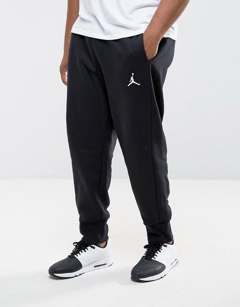 Nike Jordan Plus Flight Fleece Joggers In Black 823071-010
