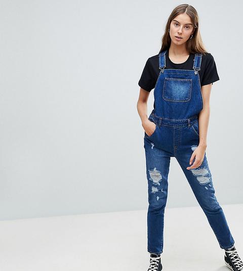 Kubban Tall - Core - Salopette Di Jeans - Blu