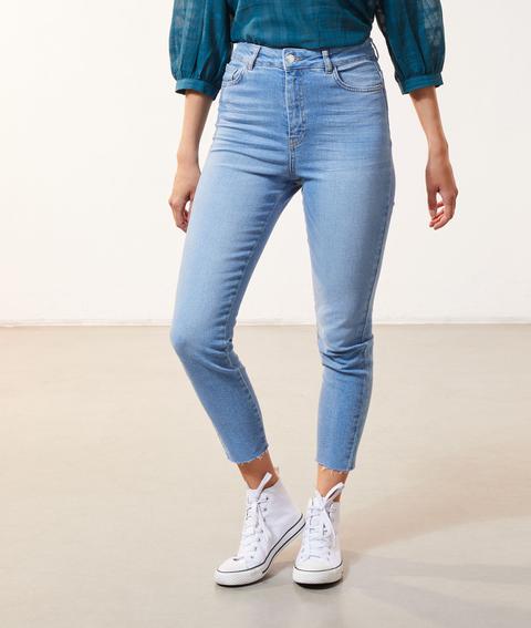 Jean Slim - Rosie - 40 - Bleu - Femme - Etam