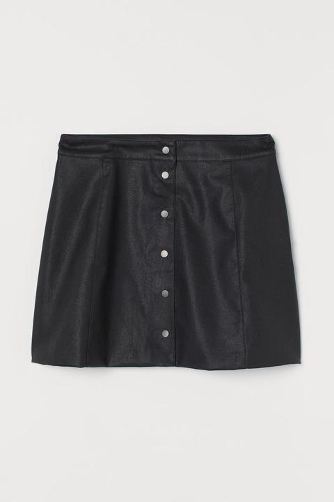 H & M+ Rock In A-linie - Schwarz - Damen