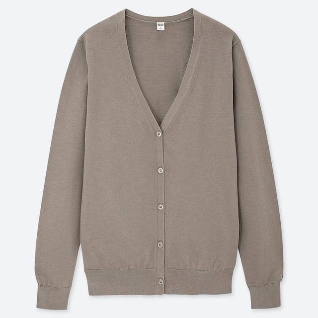 uniqlo cotton cardigan