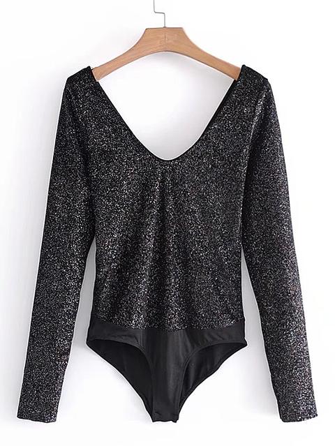 Body Brillante Doble Escote V