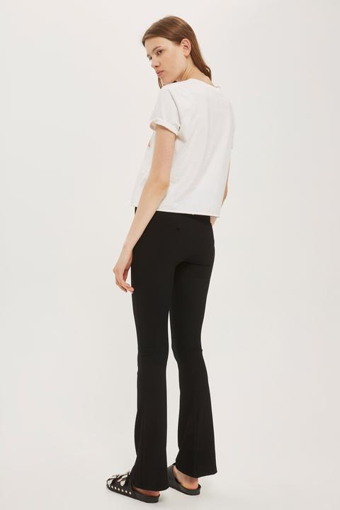 skinny flared trousers