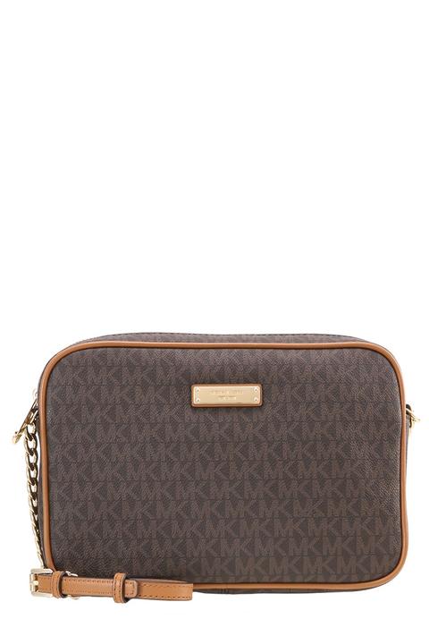 Michael Michael Kors Jet Set Bandolera Brown